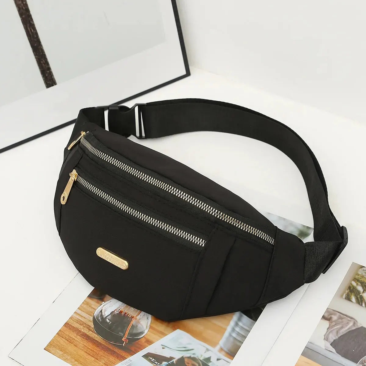 Multi-Layer Sports Waist Bag