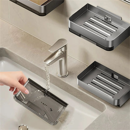 Wall-Mounted Bathroom Soap Dish