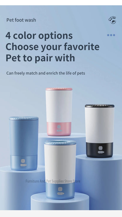 Electric Pet Paw Cleaner Cup