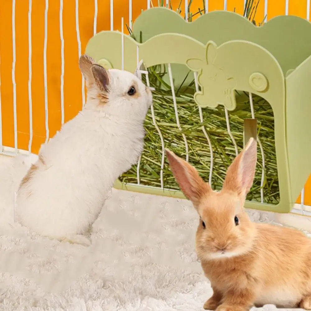 Hanging Rabbit Hay Feeder Rack