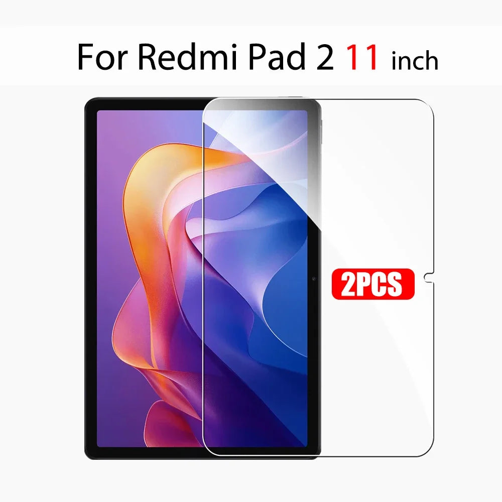 Tempered Glass Screen Protector, HD Clear, 9H Scratch-Resistant (2-Pack)