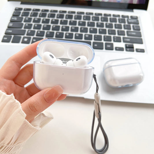 Clear TPU Case with Lanyard for AirPods
