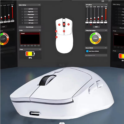 M348 Tri-Mode Rechargeable Wireless Mouse