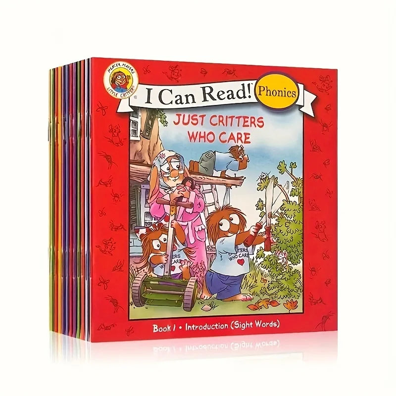 12 Books Set I Can Read English Picture Books