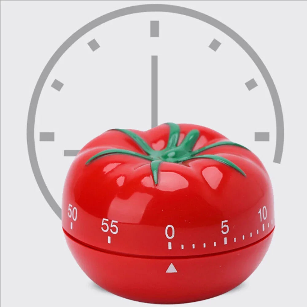 Tomato Kitchen Timer – Mechanical Countdown Reminder