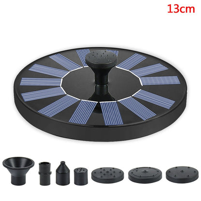 Mini Solar Water Fountain Pool Pond Waterfall