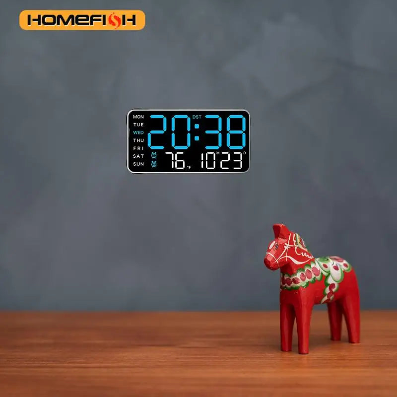 Large LED Digital Wall Clock