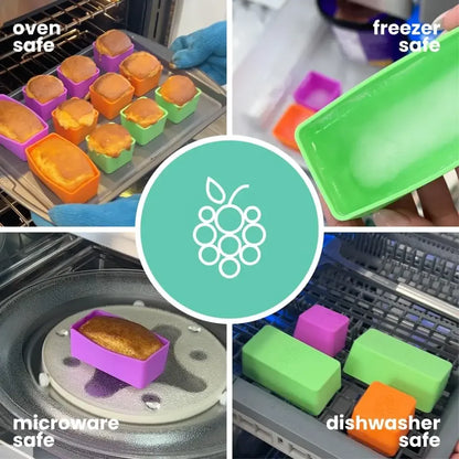 Reusable Silicone Lunch Box Food Dividers