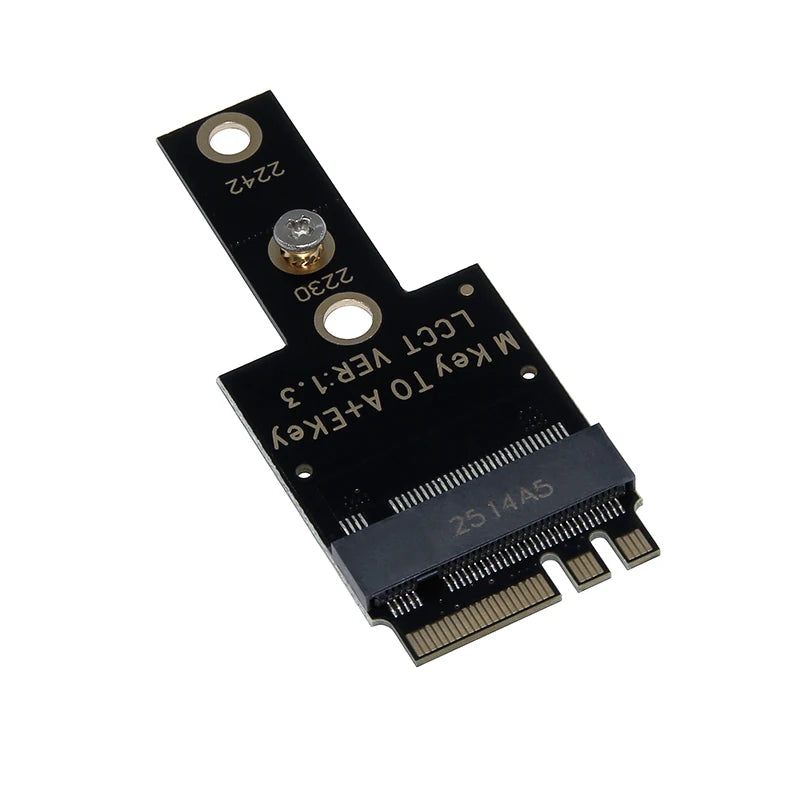 M.2 A/E Key to NVMe SSD Adapter Card for Mini PC