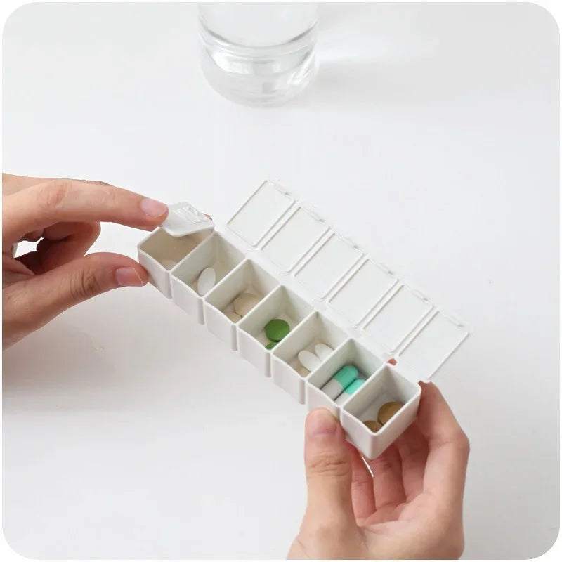 2Pcs/Set Travel Pill Box