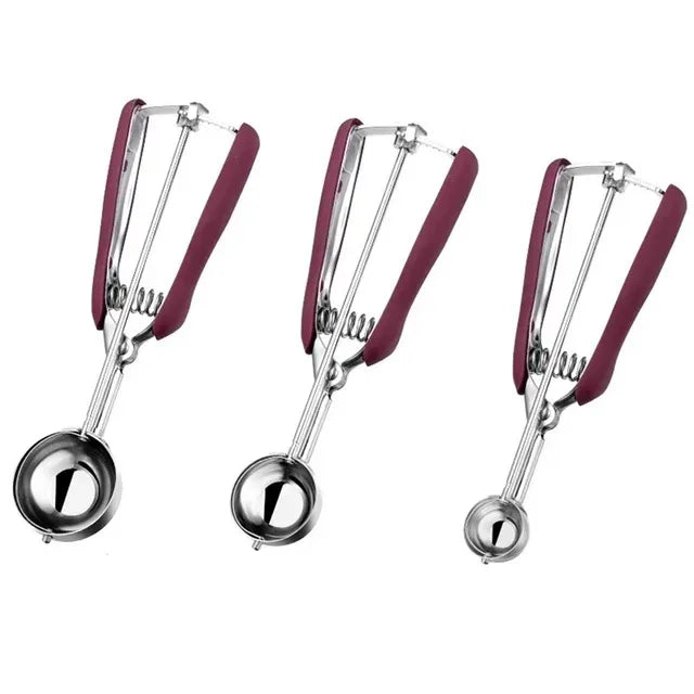 Stainless Steel Cookie Dough Scoop