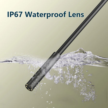 Flexible Waterproof Inspection Camera for Android Phones & Windows PCs