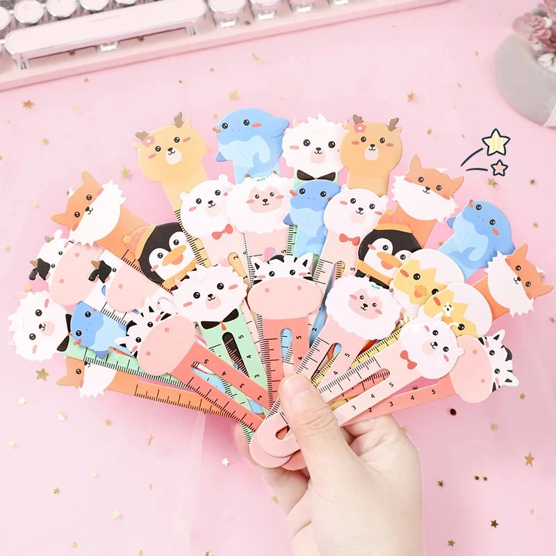 Cartoon Animal Bookmark Set