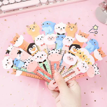 Cartoon Animal Bookmark Set