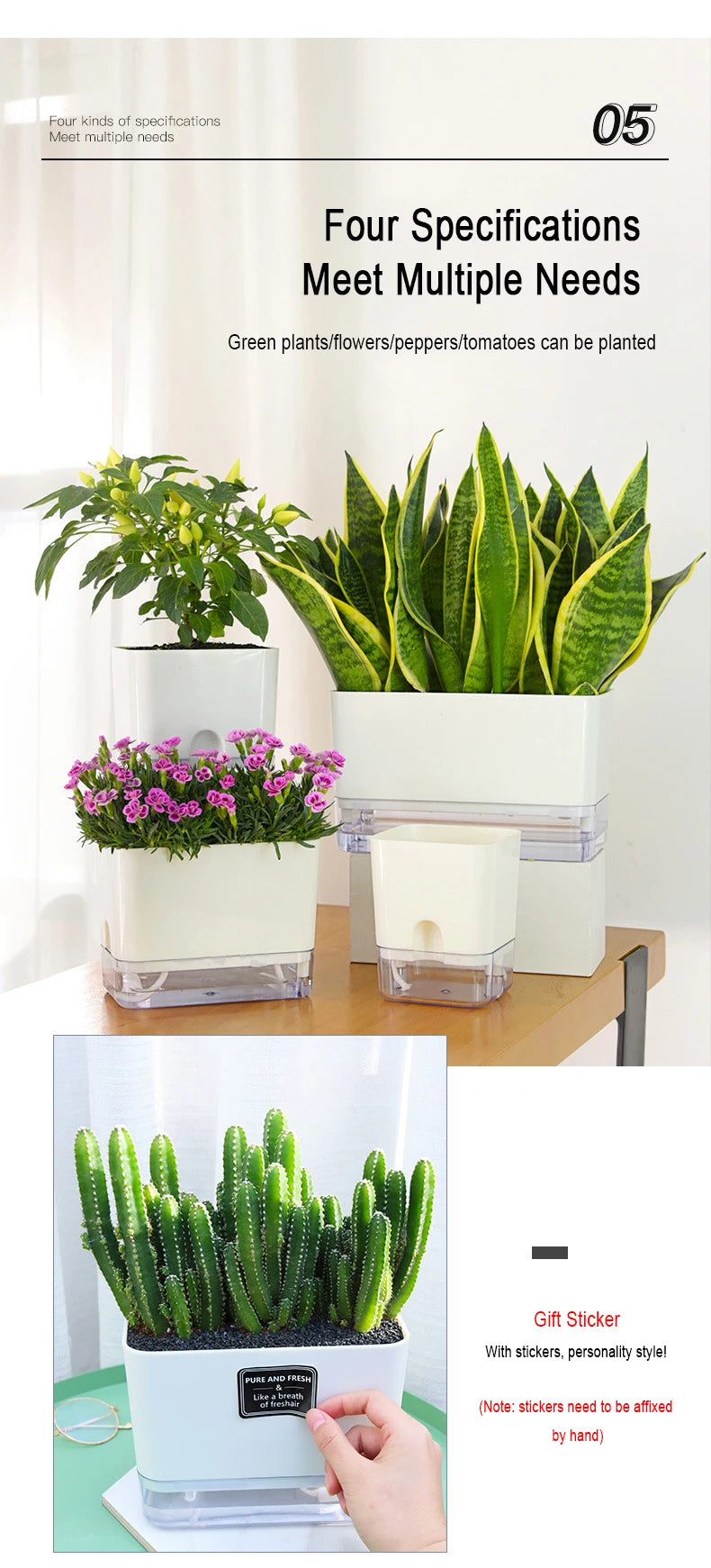 Self-Watering Plant Pot