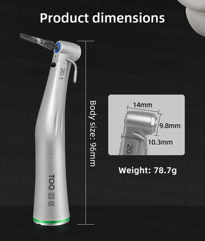 Dental LED Fiber Optic Implant Handpiece 20:1