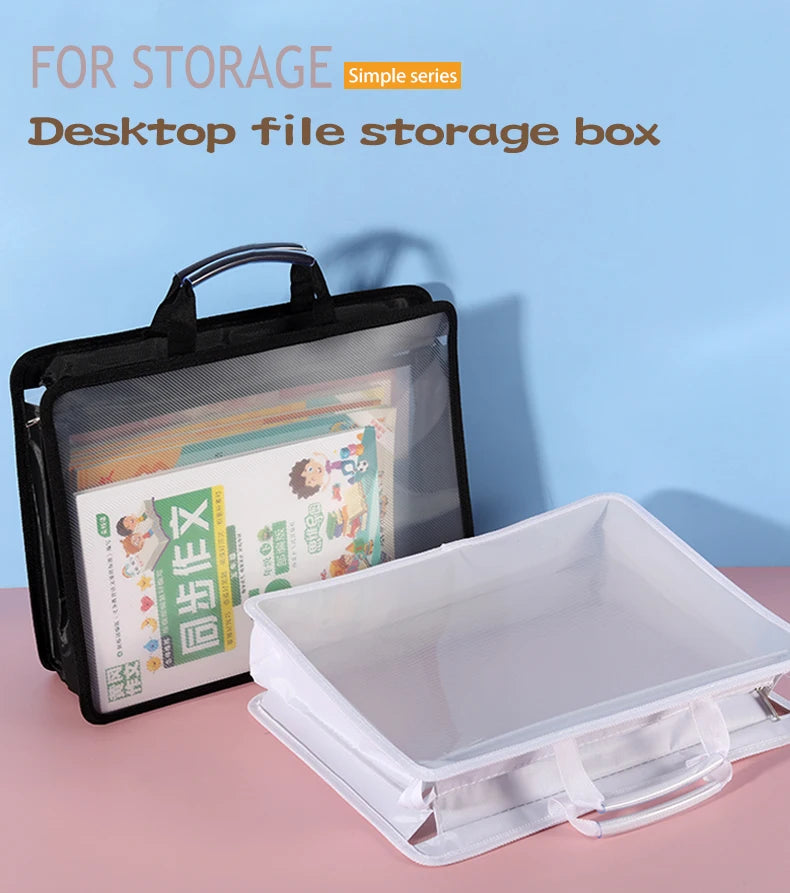 Transparent A4 Waterproof Document Storage Bag