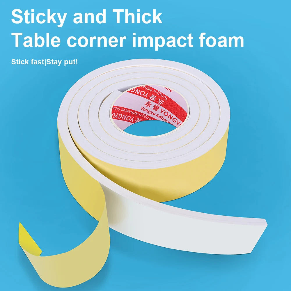 2-Meter EVA Single-Sided White Foam Tape