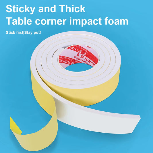 2-Meter EVA Single-Sided White Foam Tape