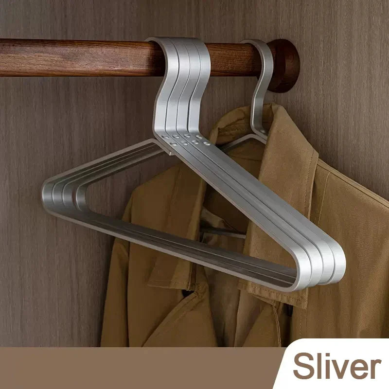 Aluminum Alloy Clothes Hangers Set