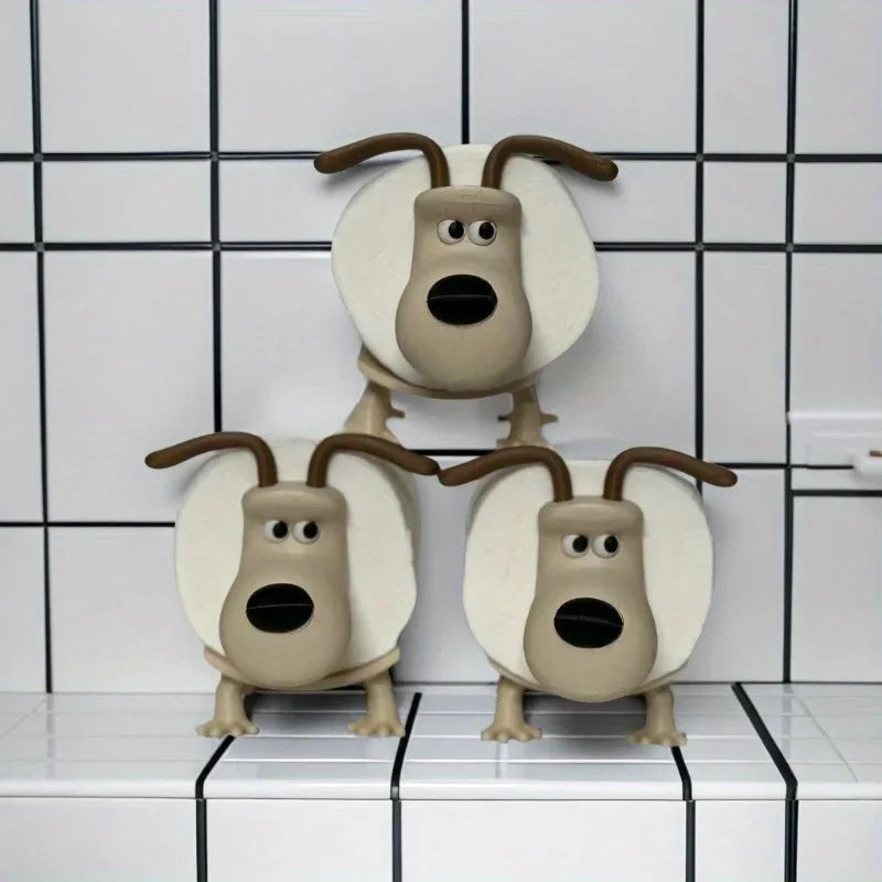 Puppy Toilet Paper Holder