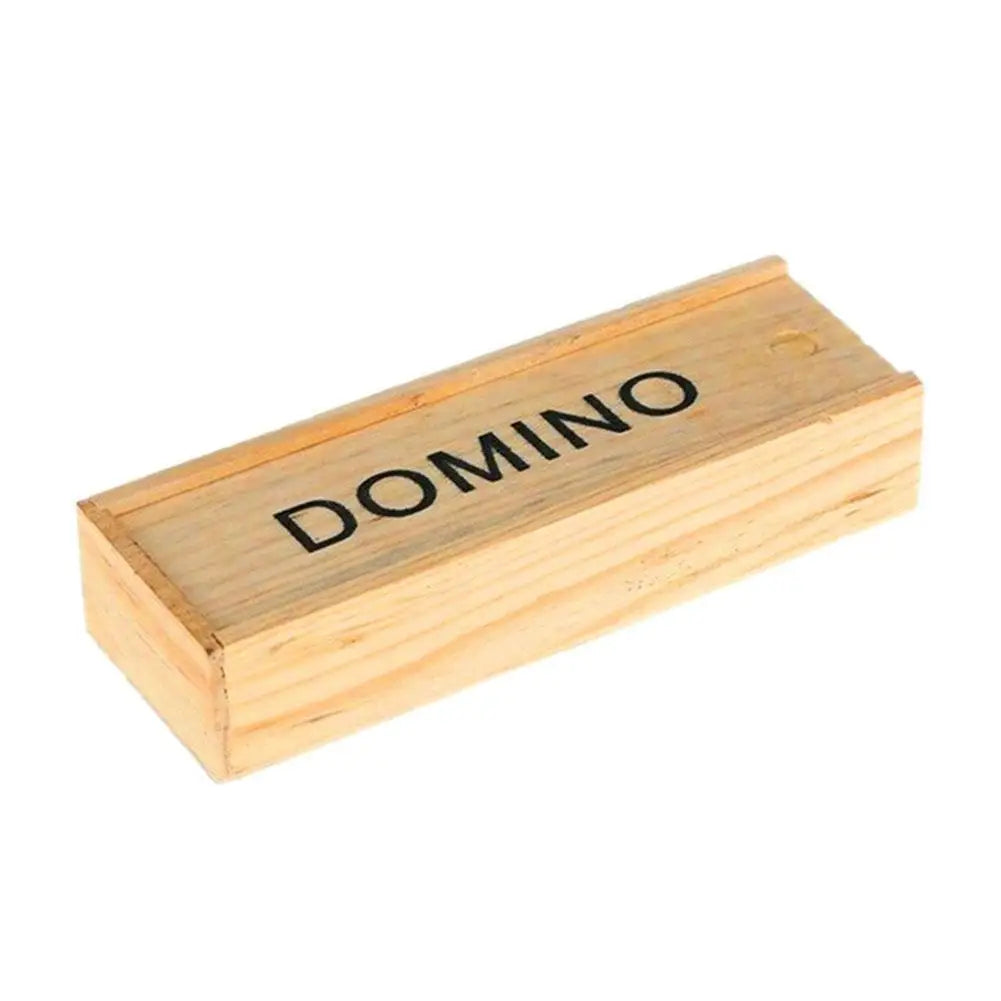 Classic Wooden Domino Set