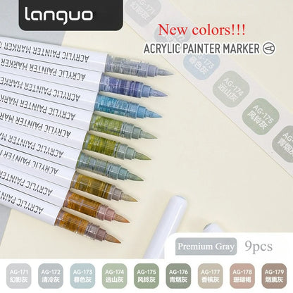 Acrylic Paint Marker Pen Set