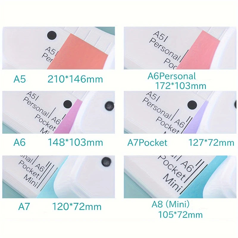 3-Hole Circular Paper Punch for DIY Planners & Notebooks