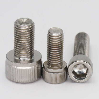 DIN912 304 Stainless Steel Hex Socket Cap Screws