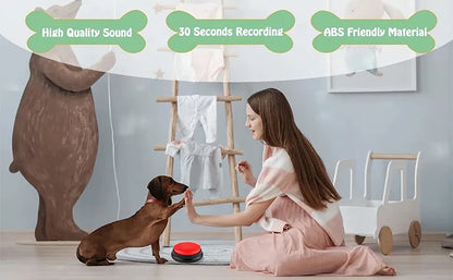 Recordable Pet Training Buttons