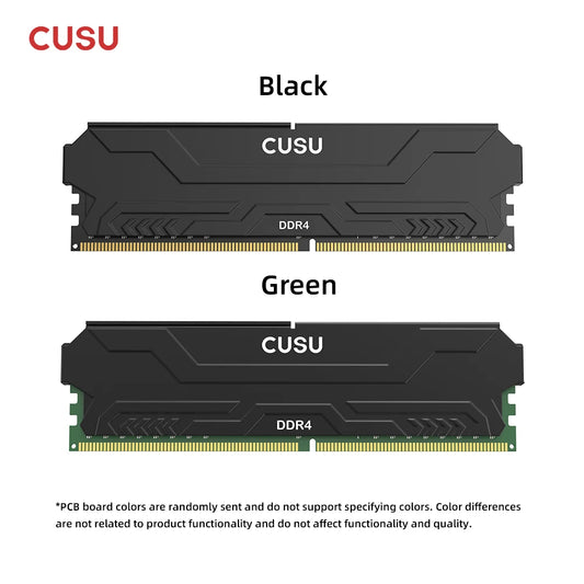 CUSU DDR4 Desktop RAM – 8GB / 16GB 3200MHz & 3600MHz