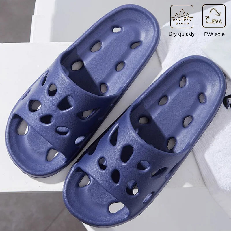 Lightweight Non-Slip Bathroom & Beach Slippers