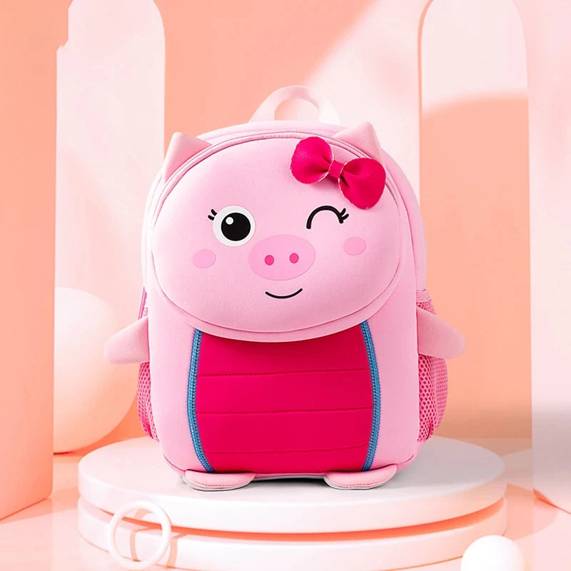 3D Animal Kids Kindergarten Backpack