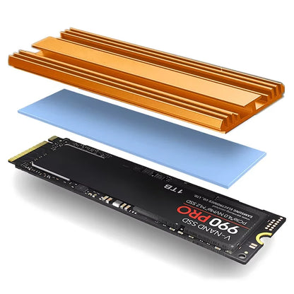 M.2 2280 SSD Aluminum Heatsink