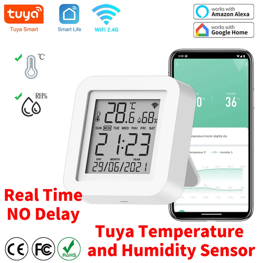 Smart WiFi Temperature & Humidity Monitor
