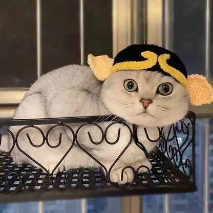 Autumn & Winter Knitted Cat Hat