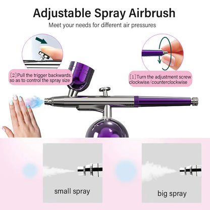 Rechargeable Wireless Airbrush Kit