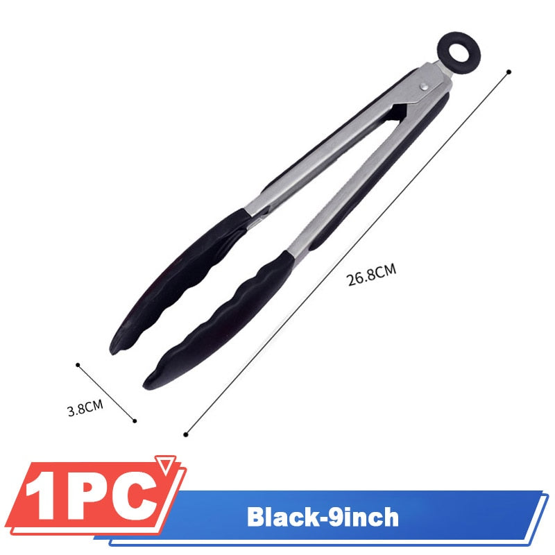 Silicone BBQ Grilling Tong