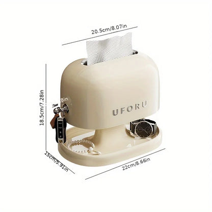 Retro Tissue Box Storage Container