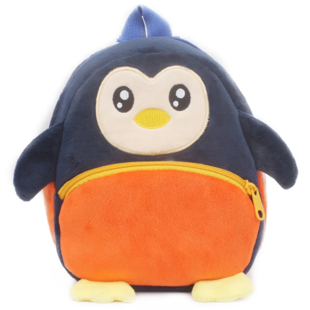 Kawaii 3D Plush Animal Kids Mini Backpack