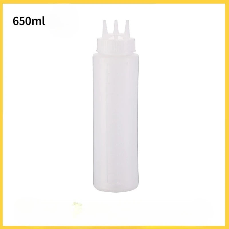 3-Hole Squeeze Condiment Bottle