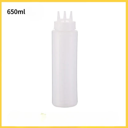 3-Hole Squeeze Condiment Bottle