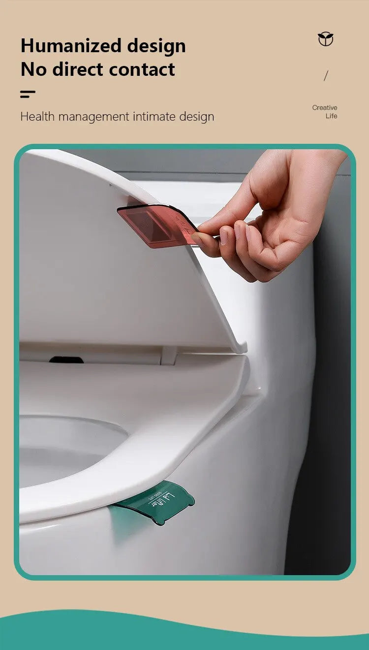 Hygienic Toilet Seat Lifting Device