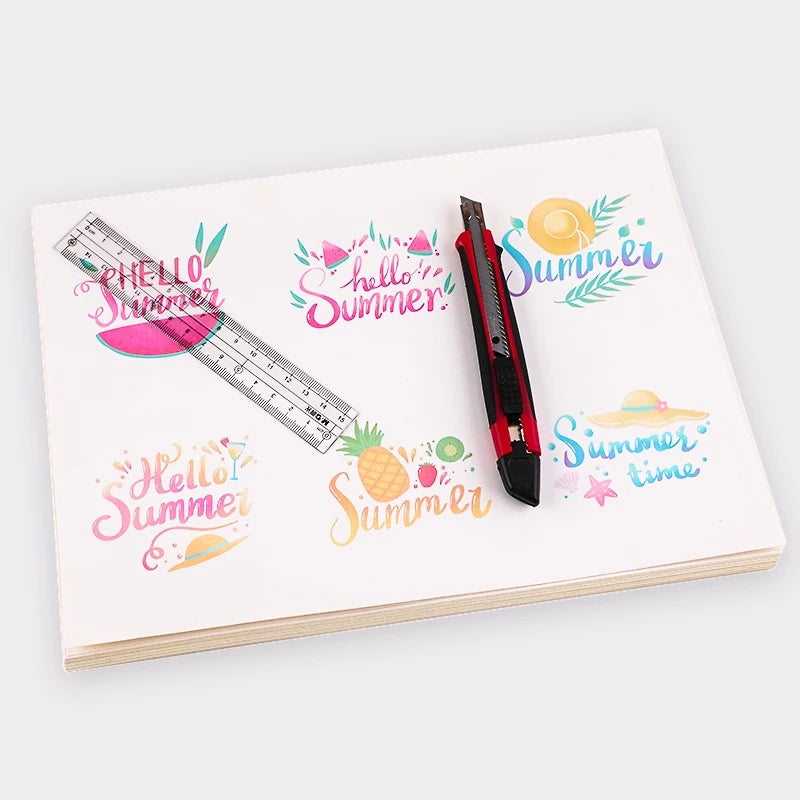 A4/A5 Self-Adhesive Sticker Paper Sheets for Printer