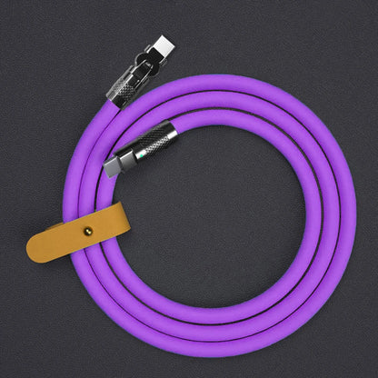 120W USB-C Silicone Cable