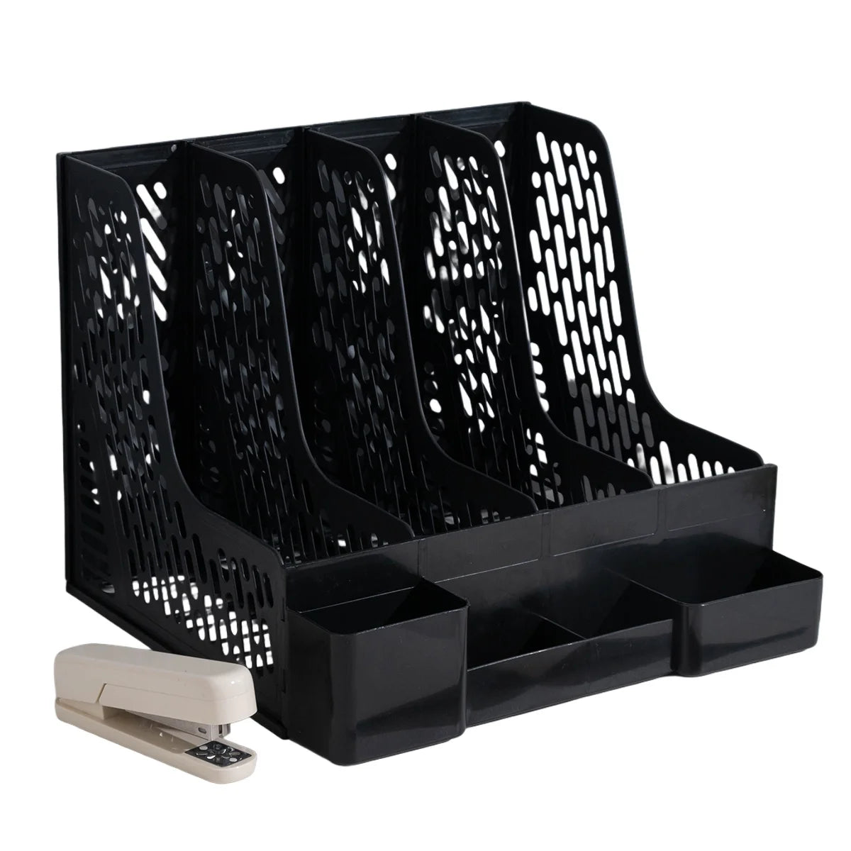 Desktop File Organizer with 4 Columns