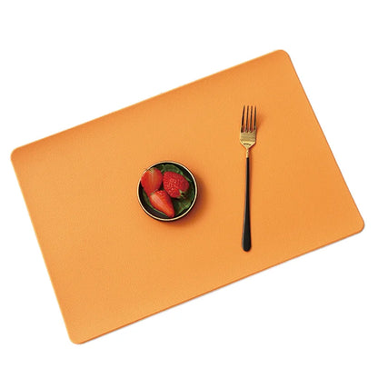 PU Leather Waterproof Dining Placemat