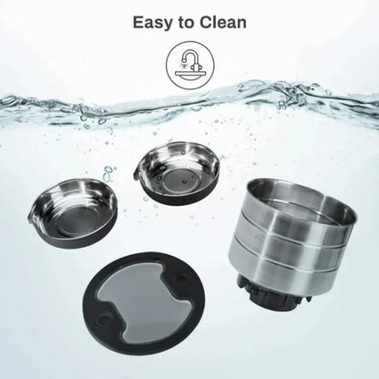4.5L Smart Automatic Pet Feeder with Dual Stainless Steel Bowls