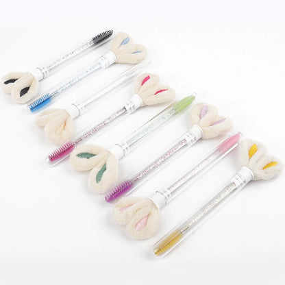Tube Eyelash Brush Set