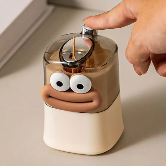 Automatic Pop-Up Toothpick Holder